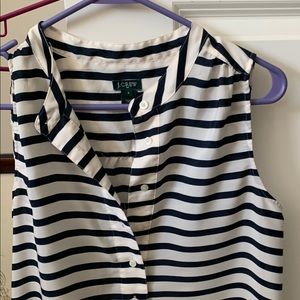 Jcrew sleeveless top